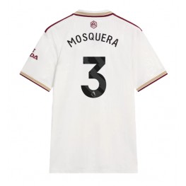 Arsenal Cristhian Mosquera #3 Derde tenue 2025-26 Korte Mouw